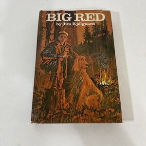 Vintage - Big Red - Jim Kjelgaard -‎ 1945 - Hardcover - BCE